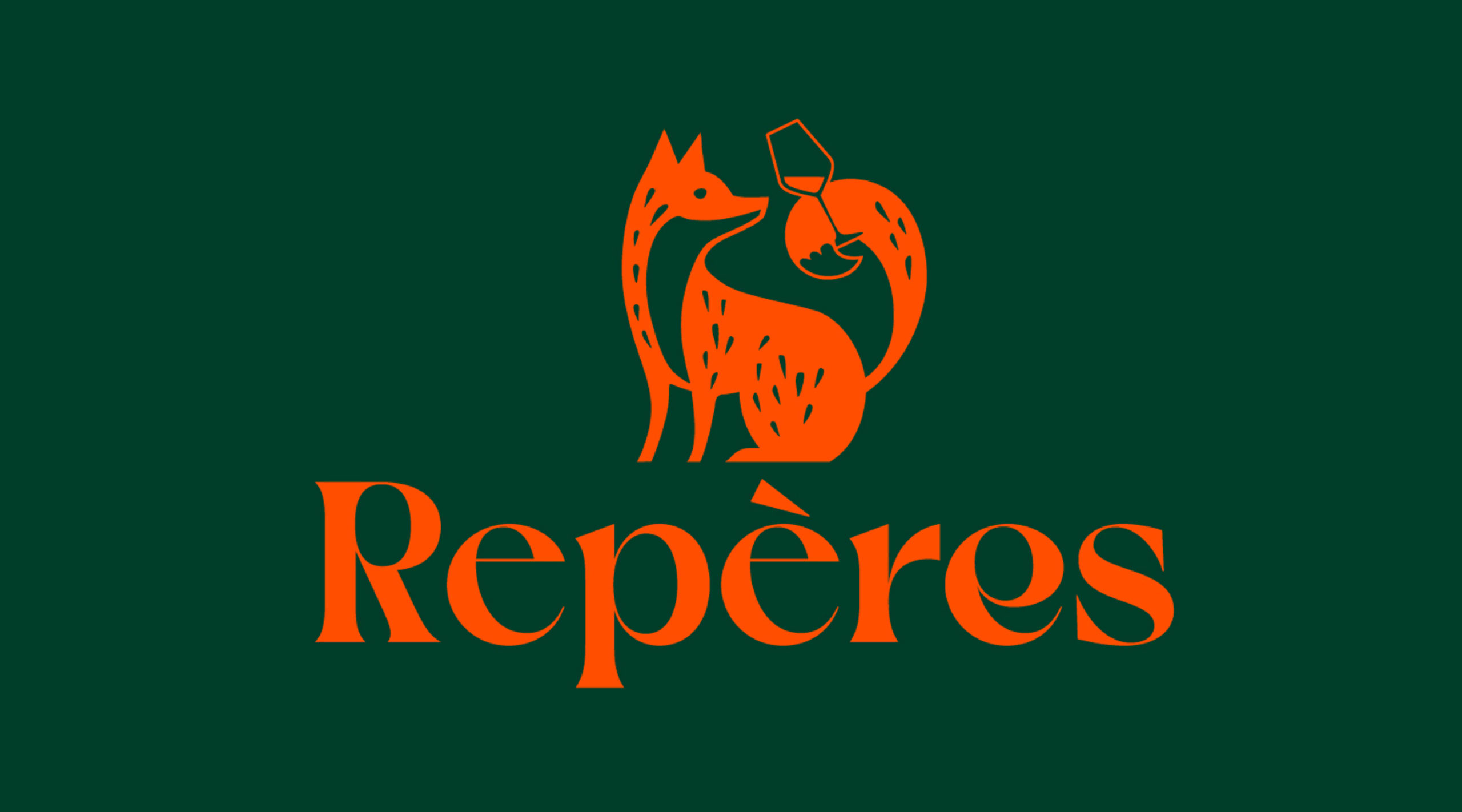 Identité visuelle pour le Restaurant Repères→ Branding & Illustration
